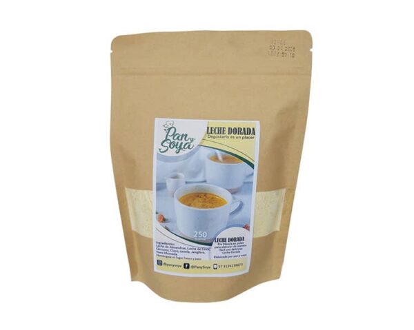 Leche Vegetal Dorada en Polvo