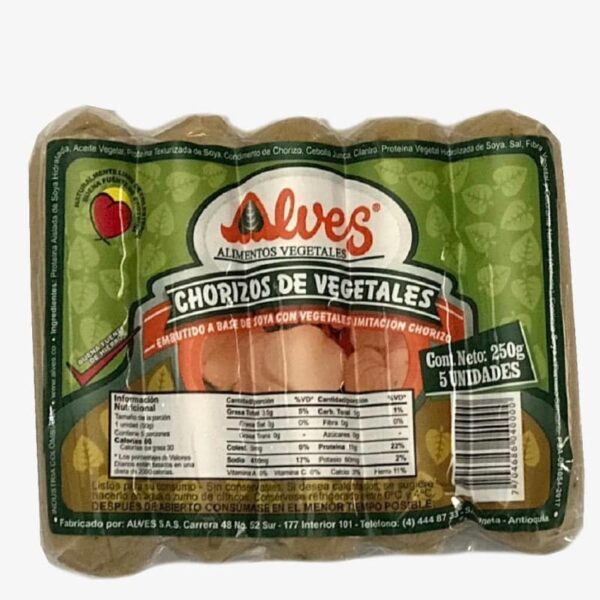 Chorizo de Vegetales